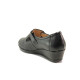 Platforma de pantofi - piele - negri - SM113555