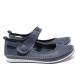 Mocasini - piele - bleumarin - SM113888