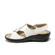 Sandale femei - piele - alb - SM113889