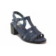 Sandale femei - piele - bleumarin - SM114085