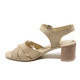 Sandale femei - piele - bej - SM114203