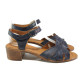 Sandale femei - piele - bleumarin - SM114204