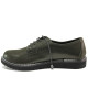 Pantofi cu talpă joasă femei - piele - verde - SM114518