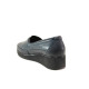 Pantofi cu platformă- piele - bleumarin - SM114543