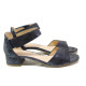 Sandale femei - piele - bleumarin - SM113834