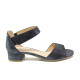 Sandale femei - piele - bleumarin - SM113834