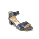 Sandale femei - piele - bleumarin - SM113834