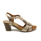 Sandale femei - piele - bej - SM113835