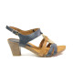 Sandale femei - piele - bleumarin - SM113840