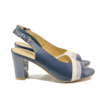 Sandale femei - piele - bleumarin - SM113850