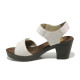 Sandale femei - piele - alb - SM113859