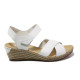 Sandale femei - piele - alb - SM113861