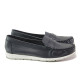 Mocasini - piele - bleumarin - SM113823