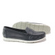 Mocasini - piele - bleumarin - SM113823