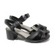 Sandale femei - piele - negri - SM113858