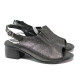 Sandale femei - piele - negri - SM113856