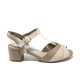 Sandale femei - piele - bej - SM113857