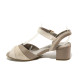 Sandale femei - piele - bej - SM113857