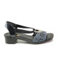 Sandale femei - piele - bleumarin - SM113870