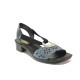 Sandale femei - piele - bleumarin - SM113870