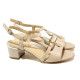 Sandale femei - piele - bej - SM113862