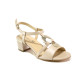 Sandale femei - piele - bej - SM113862