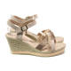 Sandale femei - piele - roz - SM113884