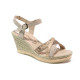 Sandale femei - piele - roz - SM113884