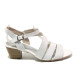 Sandale femei - piele - alb - SM113883