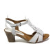 Sandale femei - piele - alb - SM113918