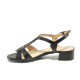 Sandale femei - piele - negri - SM113911