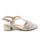 Sandale femei - piele - argint - SM113912