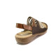 Sandale femei - piele - maro - SM113970