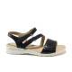 Sandale femei - piele - bleumarin - SM114009