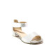 Sandale femei - piele - argint - SM114020