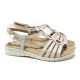 Sandale femei - piele - alb - SM114195