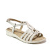 Sandale femei - piele - alb - SM114195