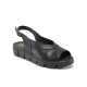 Sandale femei - piele naturală - negru - SM116091