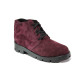 Ghete femei - velur natural - bordeaux - SM116469