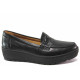 Mocasini - piele naturală - negru - SM115603