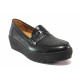 Mocasini - piele naturală - negru - SM115603