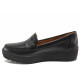 Mocasini - piele naturală - negru - SM115603