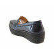 Mocasini - piele naturală - albastru - SM115604