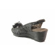 Sandale femei - piele naturală - negru - SM115867