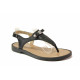 Sandale femei - piele naturală - negru - SM115847