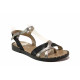 Sandale femei - piele naturală - negru - SM115843