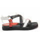 Sandale femei - piele naturală - negru - SM115957