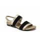 Sandale femei - piele naturală - negru - SM115971