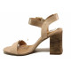 Sandale femei - piele naturală - roz - SM115938