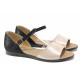 Sandale femei - piele naturală - negru - SM115911